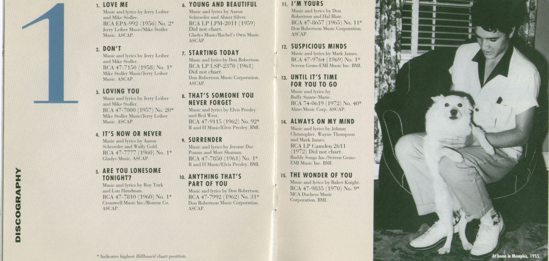 Elvis Presley  The Elvis Presley Collection Vol. 01; Love Songs : Booklet6